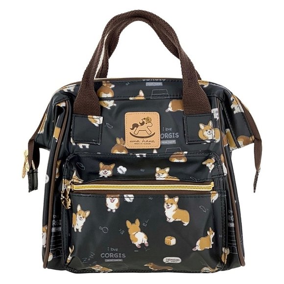 Uma Hana Handbags - Waterproof Corgi Handbag Backpack Crossbody Bag